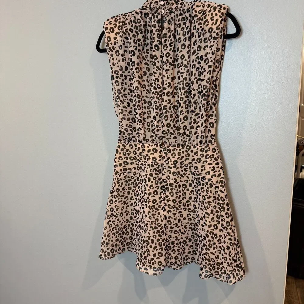 ASOS Leopard dress Size 6 - Picture 7 of 9